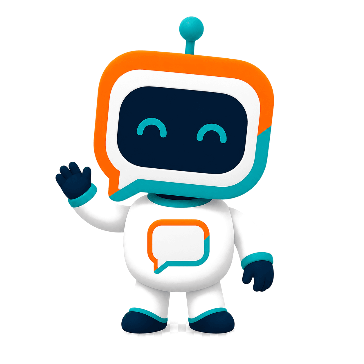Roby waves and helps with questions about AI visibility